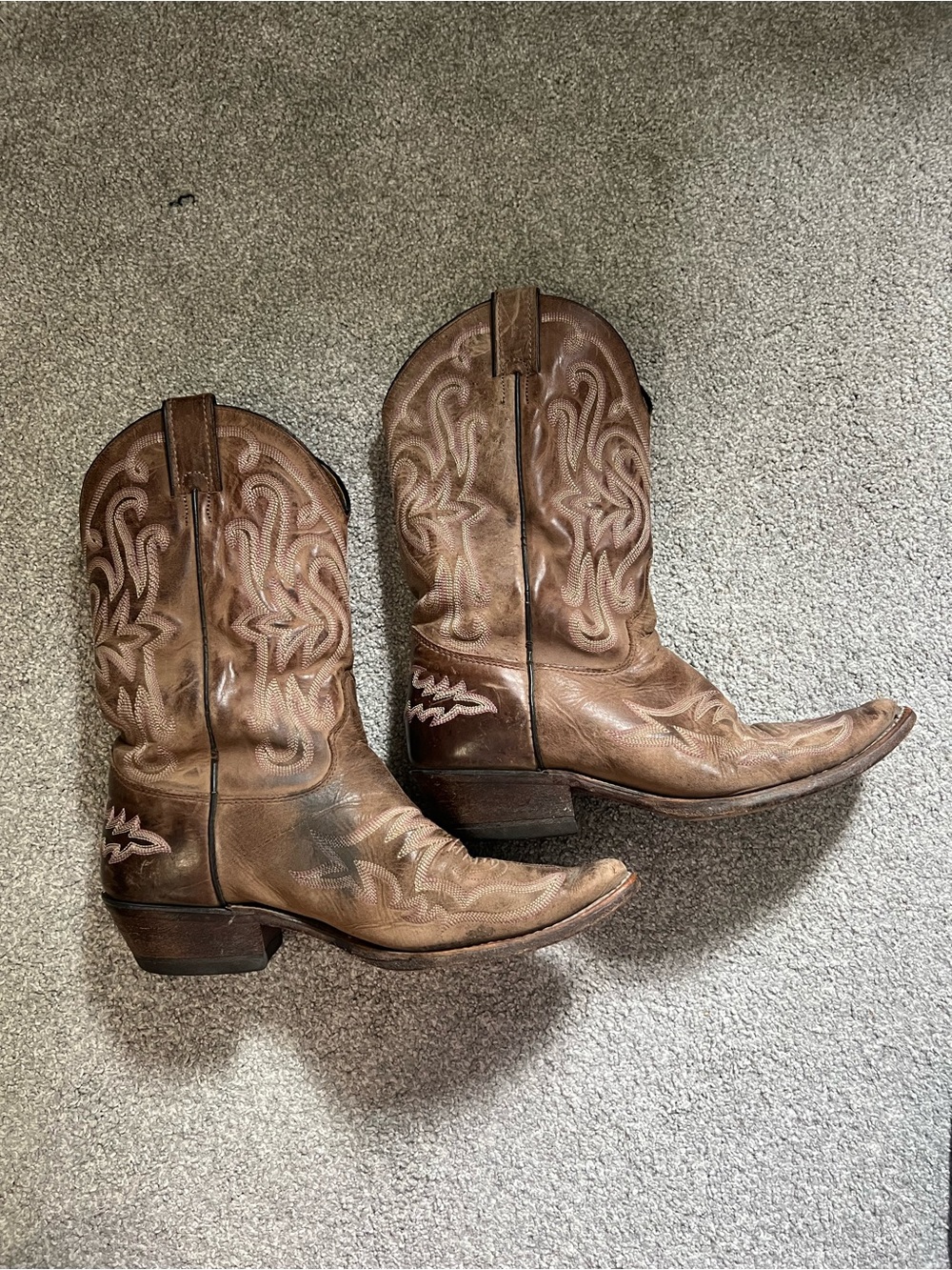 Justin cowboy boots size 9B